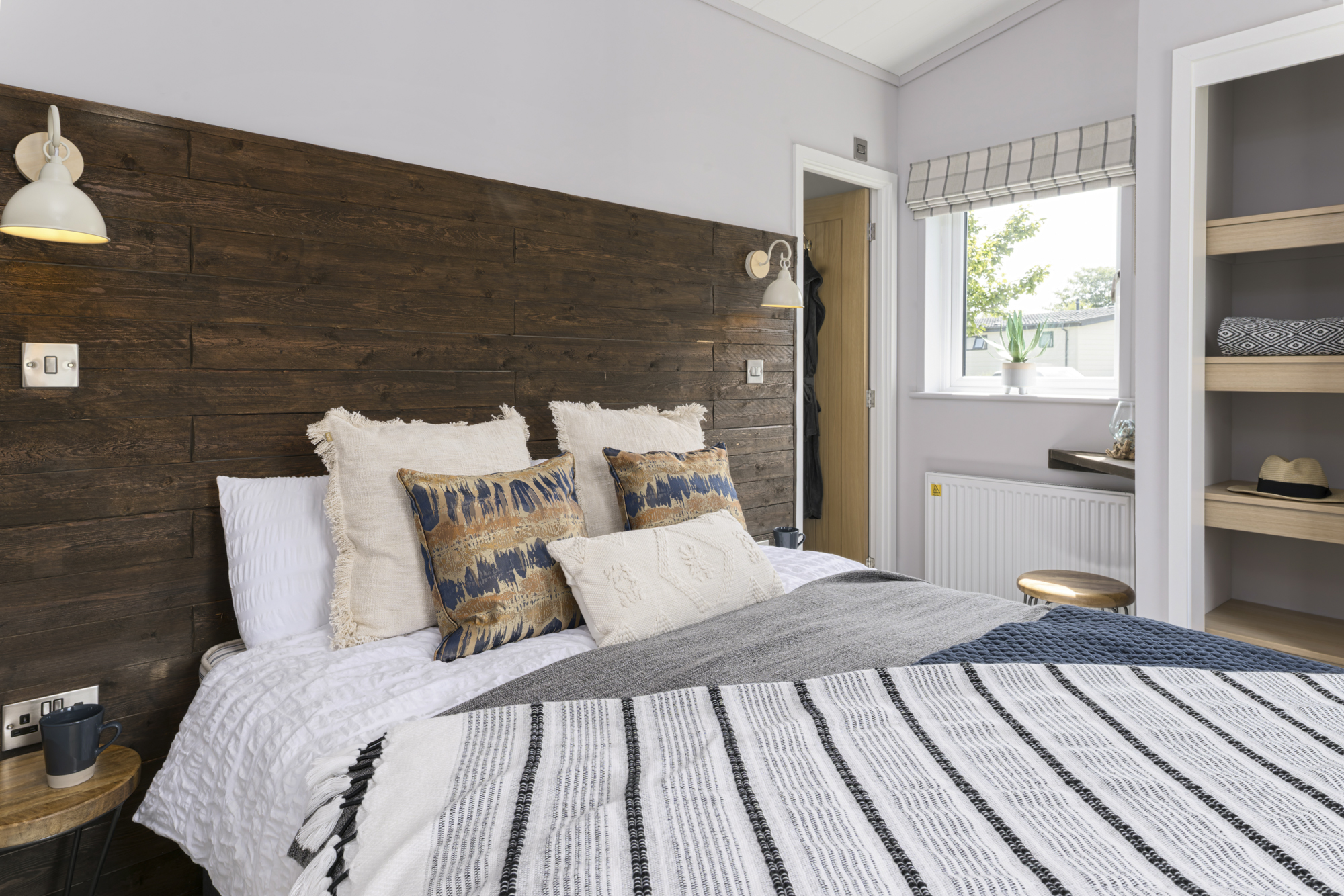 double bedroom at st mabyn lodge escape