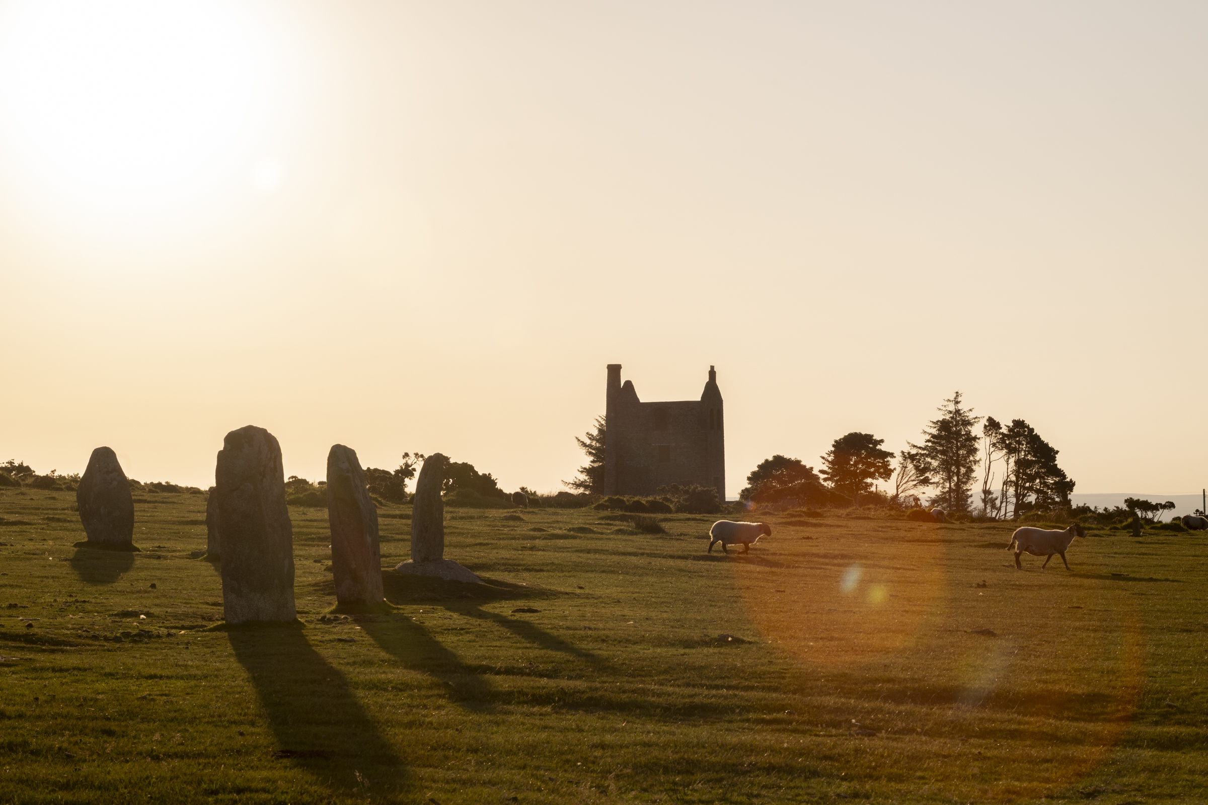 Hurlers Stone Circle Bodmin Moor