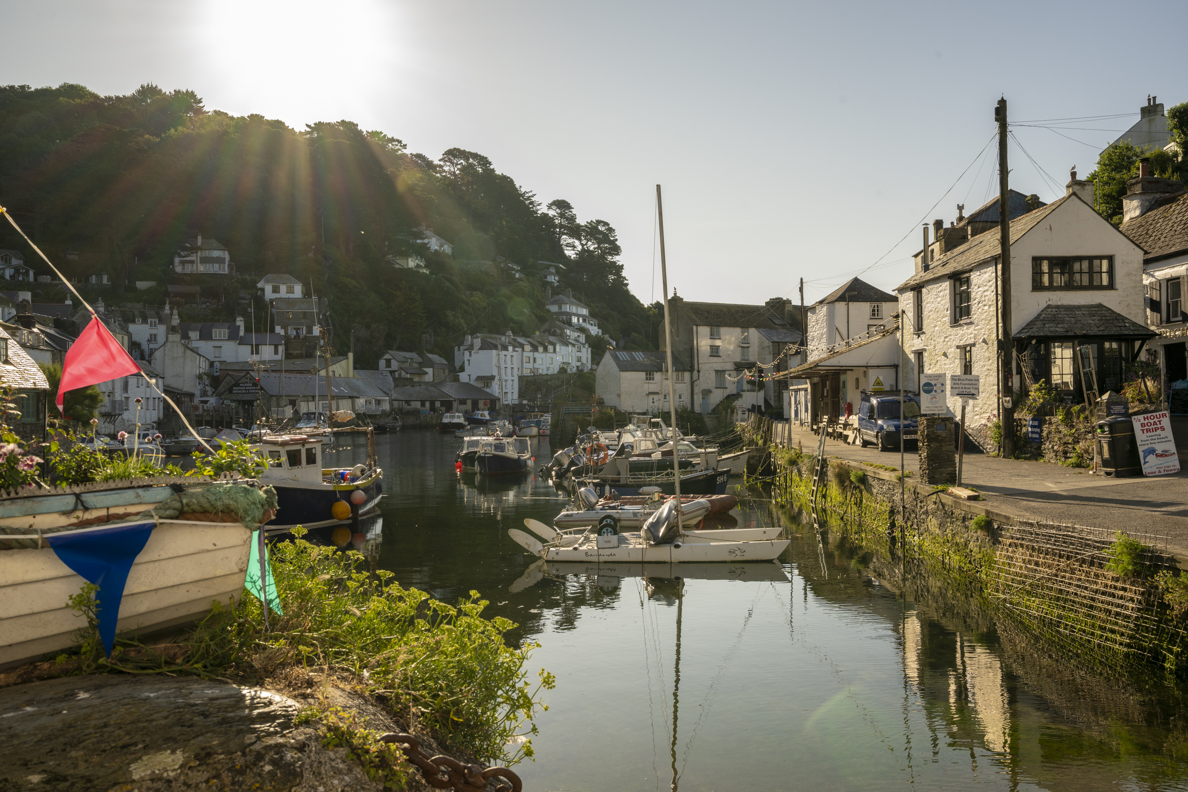 Polperro boats